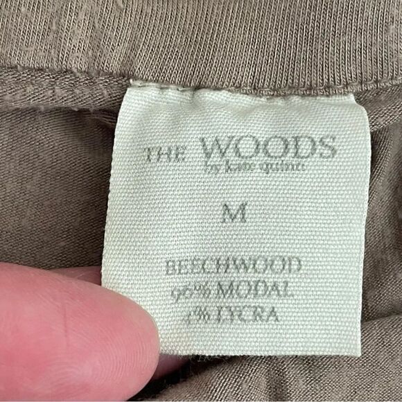 The Woods Tan Modal Loungewear Yoga Athleisure Comfy Soft Womens Jogger Pants M - Picture 5 of 9